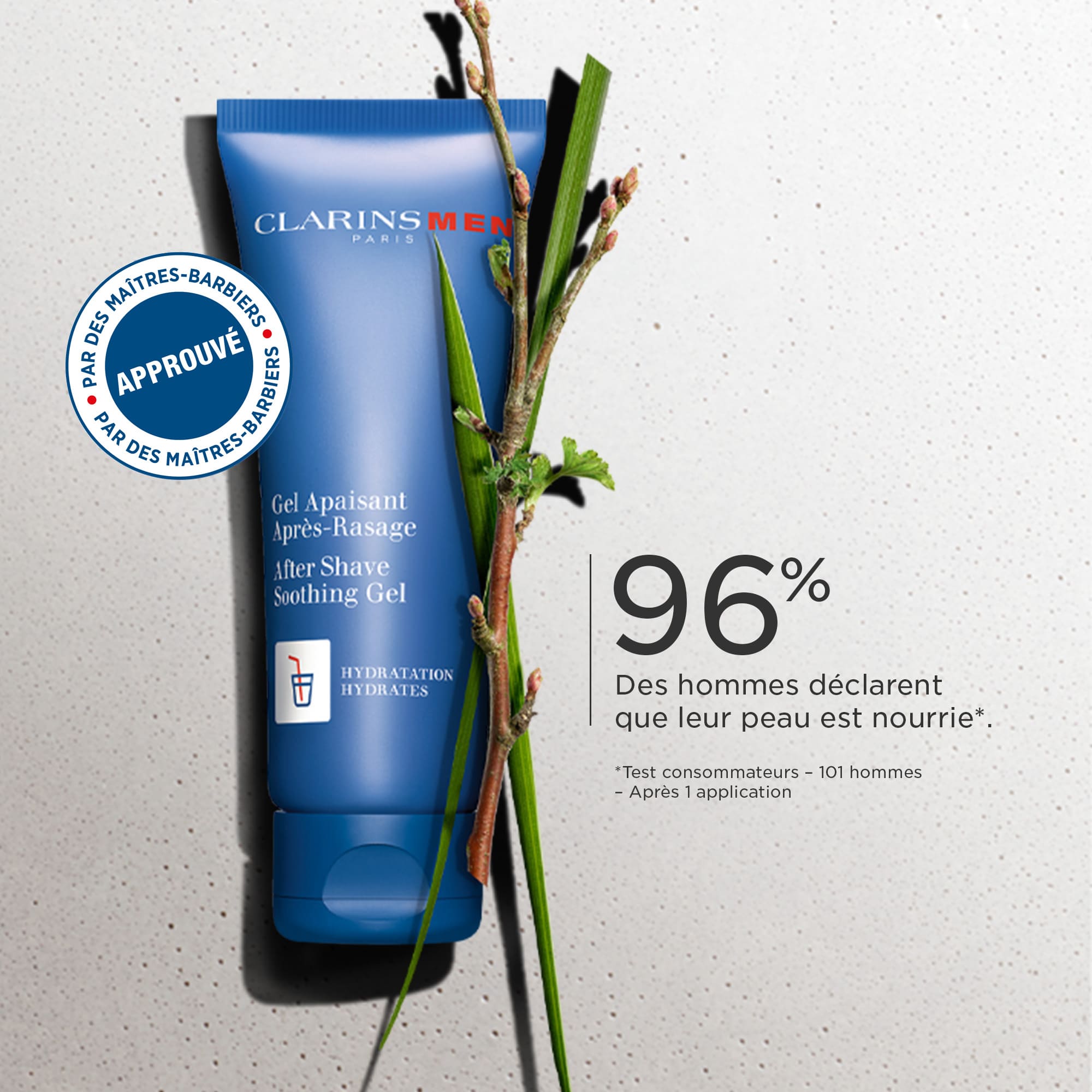 ClarinsMen Soothing After-Shave Gel CLARINS No color