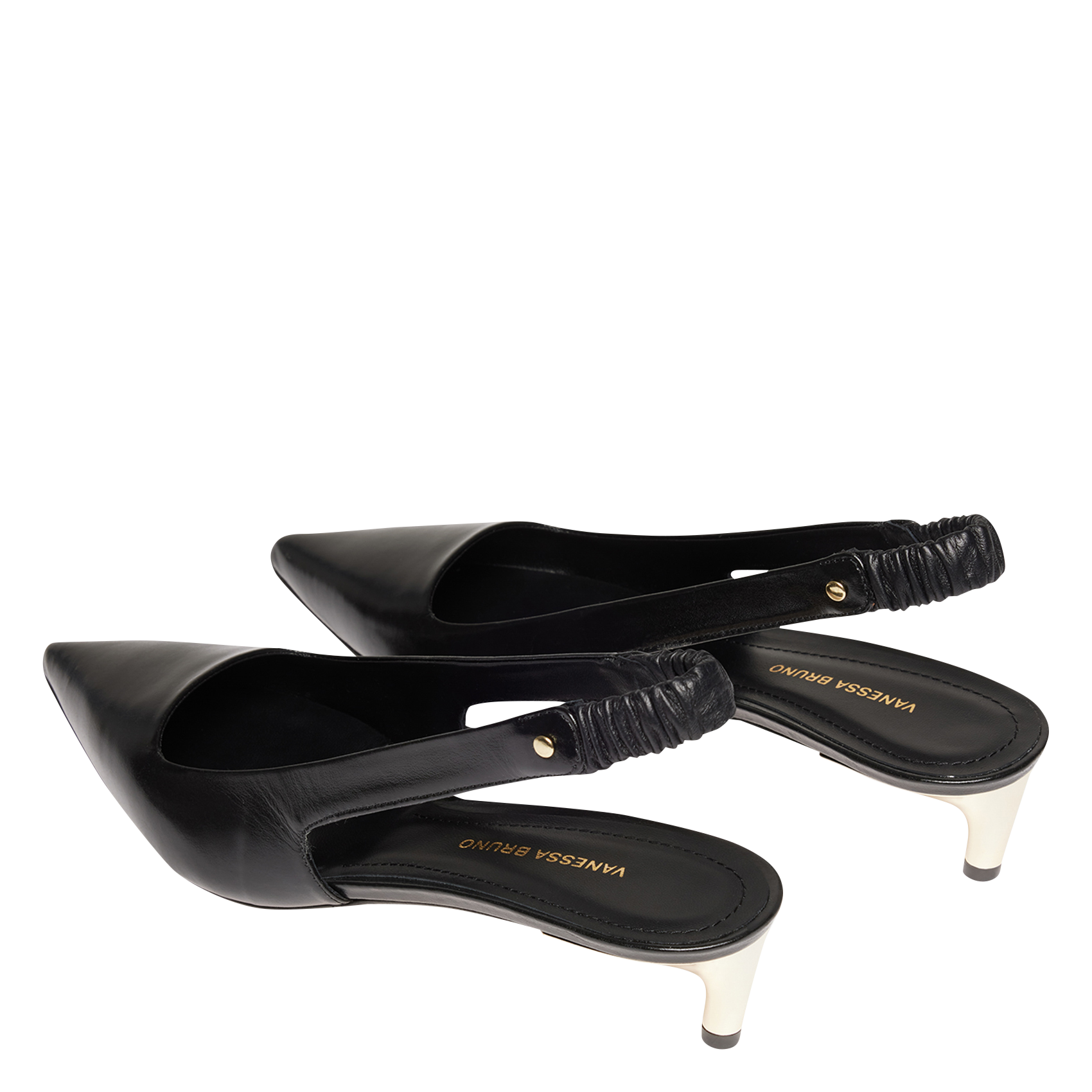 Escarpins en cuir  VANESSA BRUNO Noir