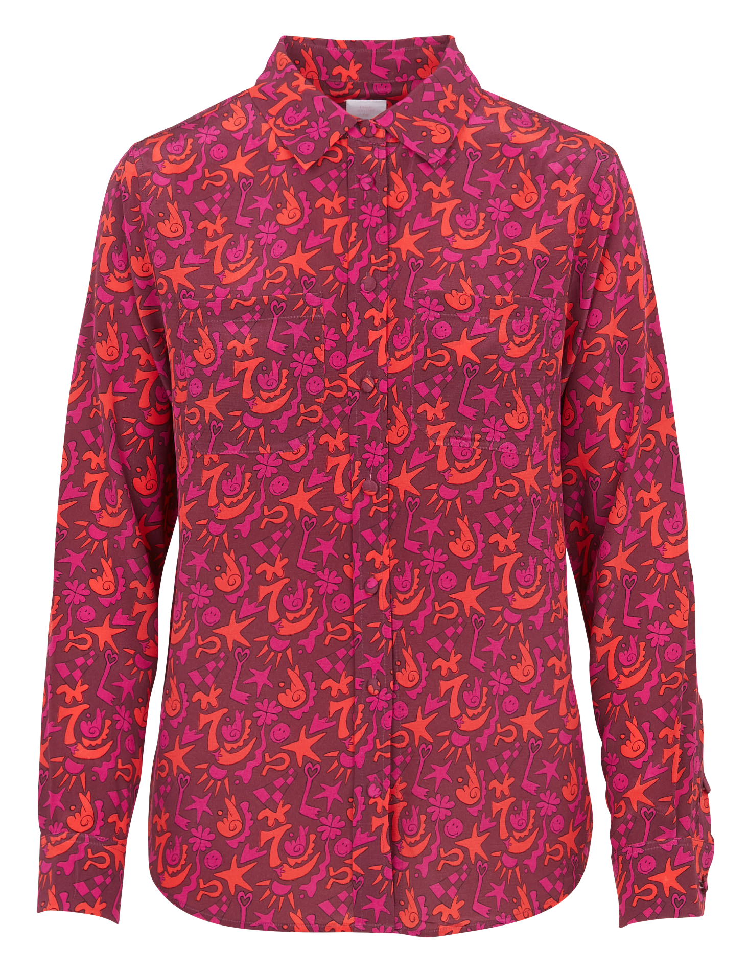 Printed shirt with classic collar SOI PARIS