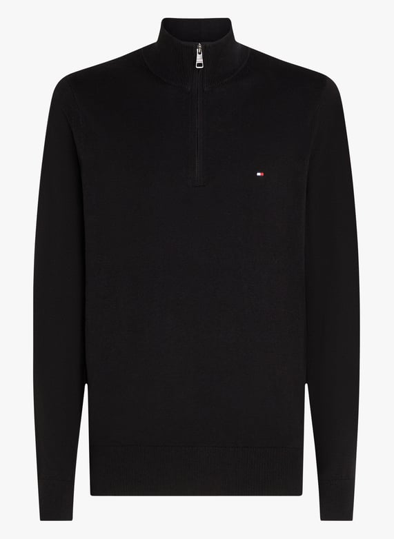 Pullover aus bio-Baumwolle und kaschmir mit stehkragen, regular