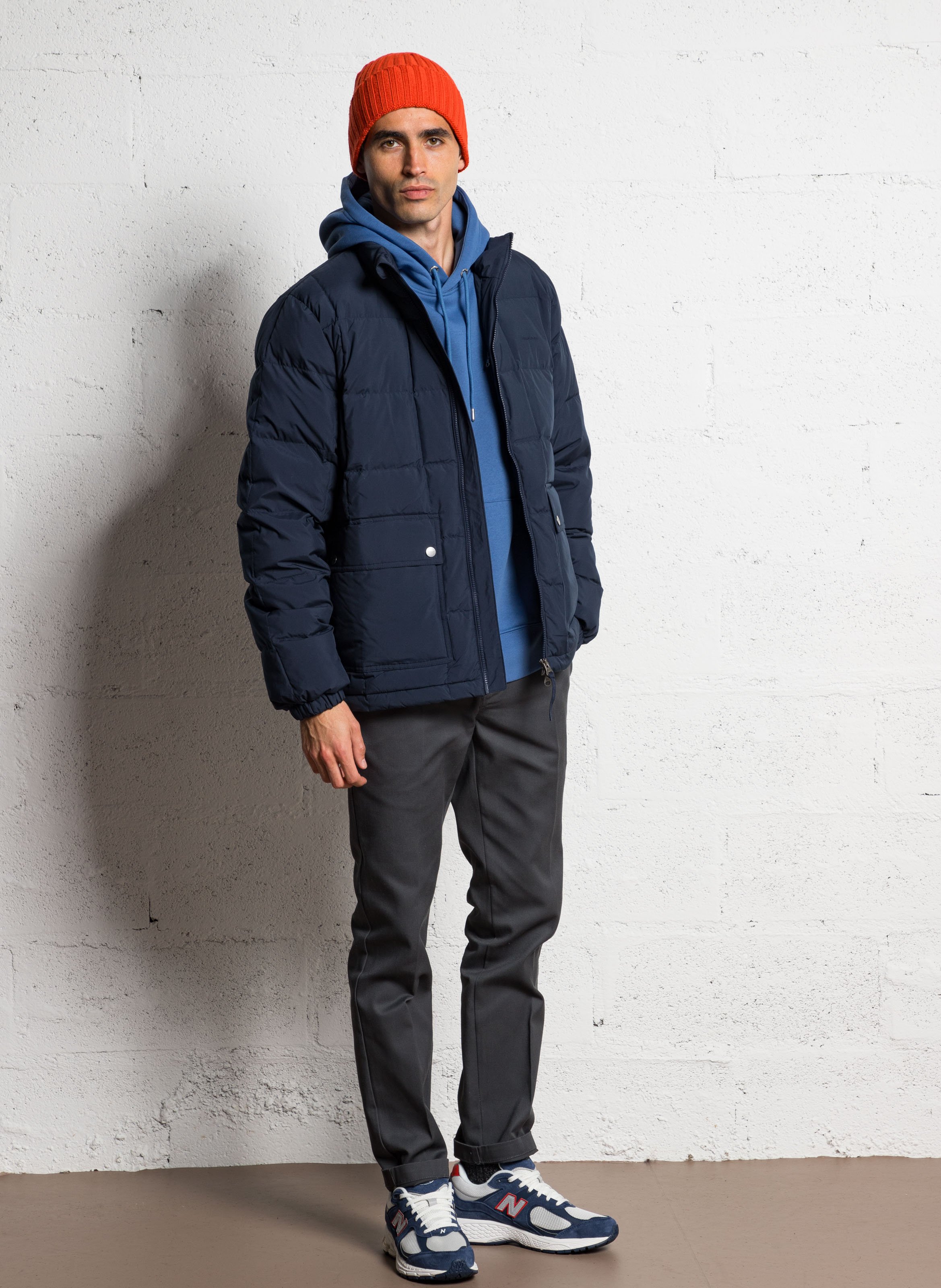 Effen muts van merinowol - Look 1