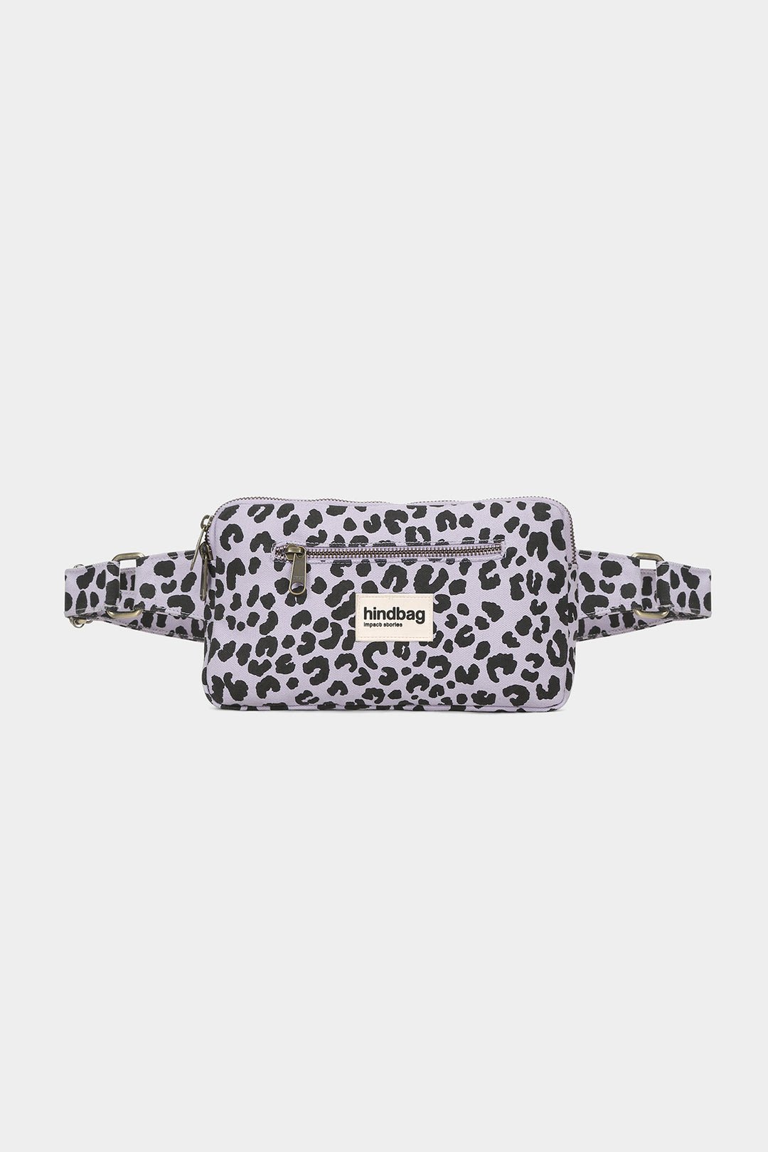 Cotton waist bag HINDBAG Purple