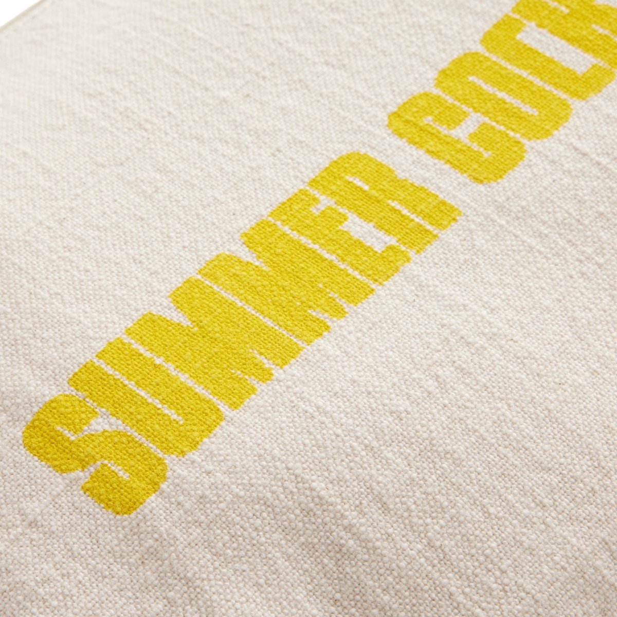 Printed zip pouch TODAY LINGE DE MAISON Yellow