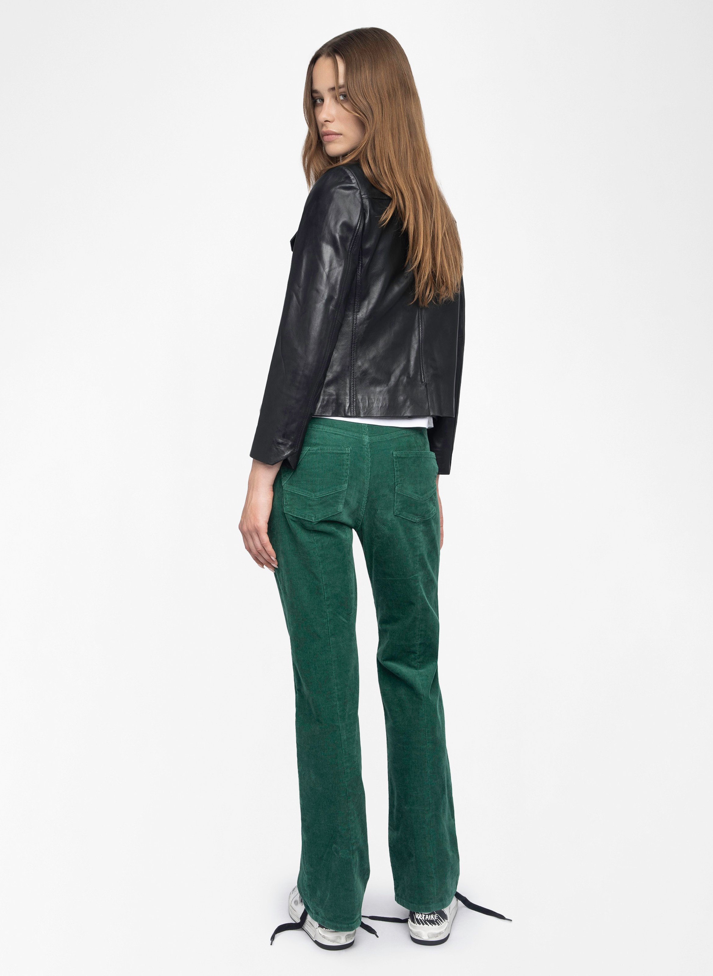 Pantaloni chino in misto cotone ZADIG&VOLTAIRE Verde
