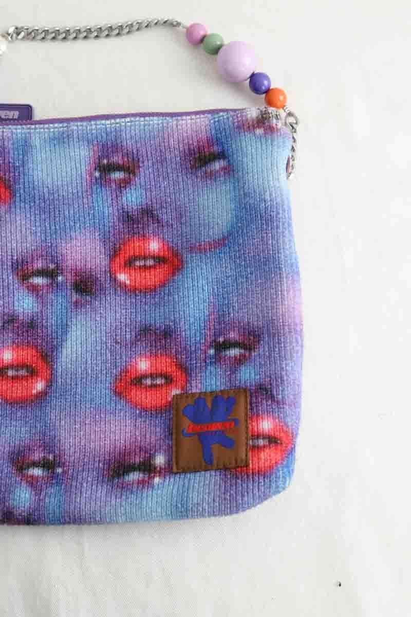 Mini sac en coton MARC JACOBS - Seconde Main Bleu