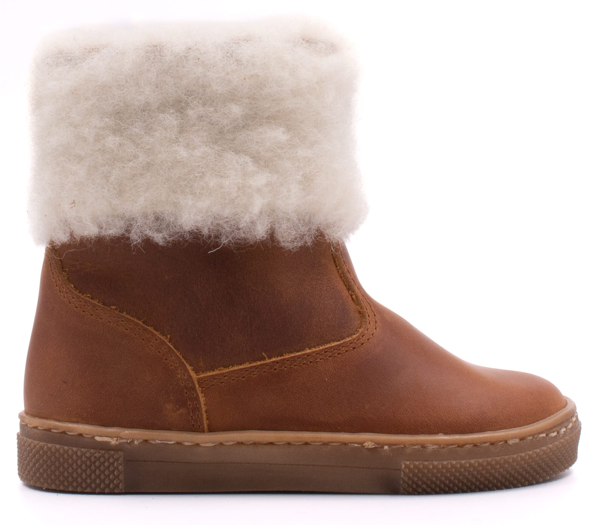 Fur-lined boot Boni & Sidonie Brown