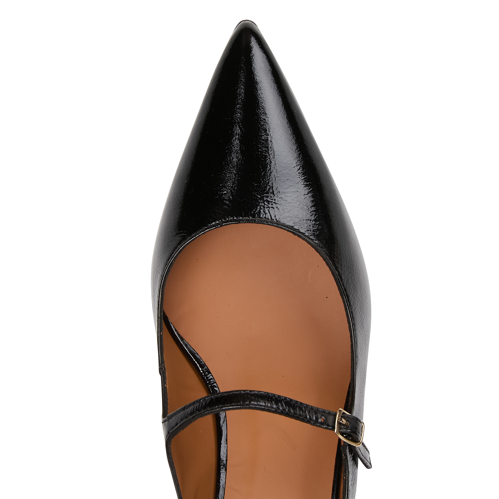 Escarpins à petits talons en cuir RIVECOUR Noir