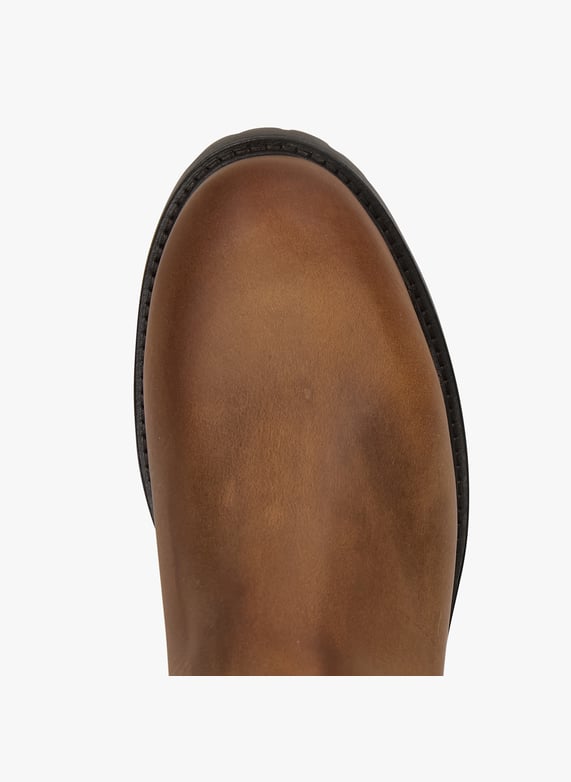 Leather Chelsea boots | Brown by SCHMOOVE Leather Chelsea boots Brown