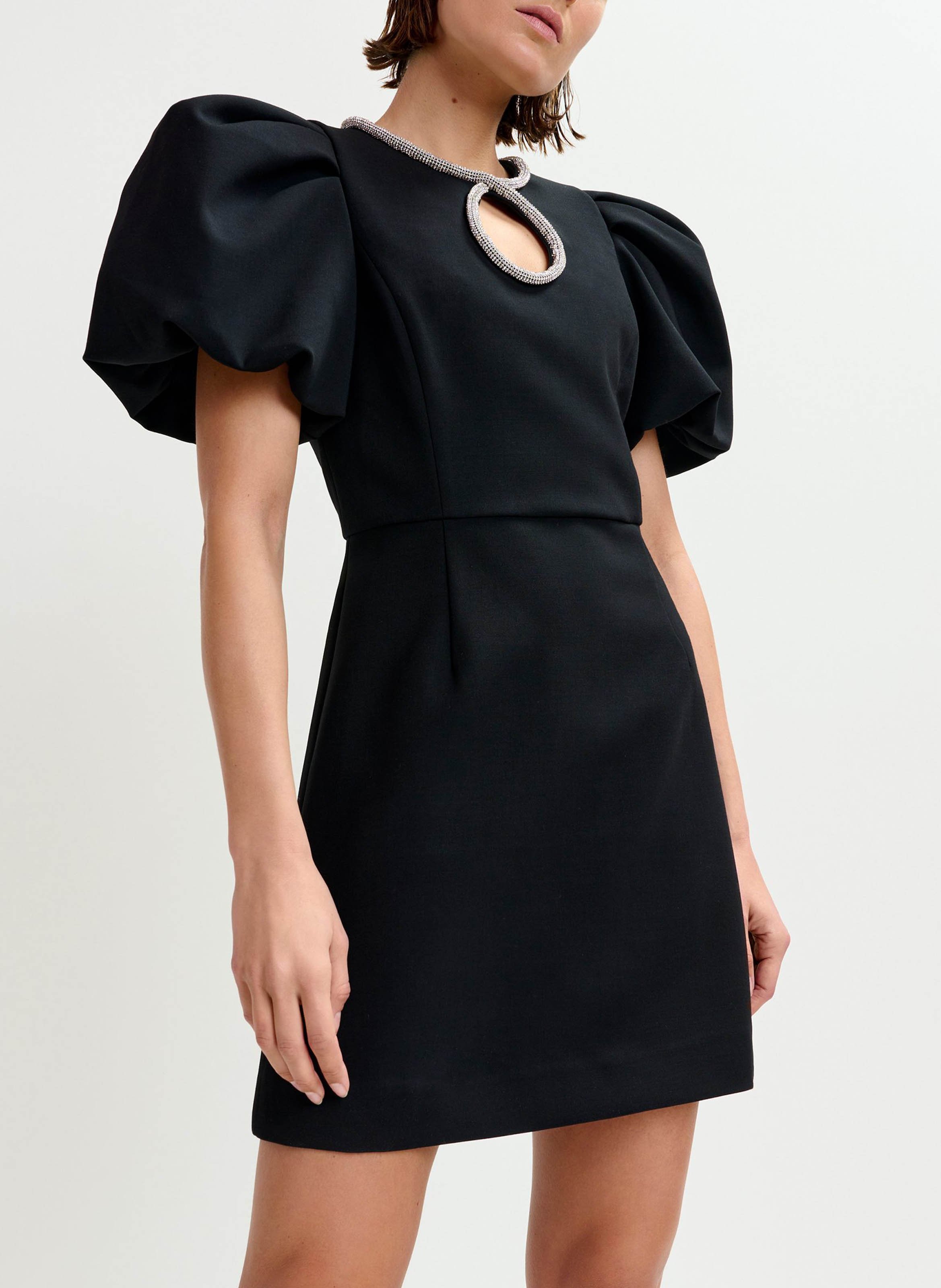 Robe courte col rond ESSENTIEL ANTWERP Noir