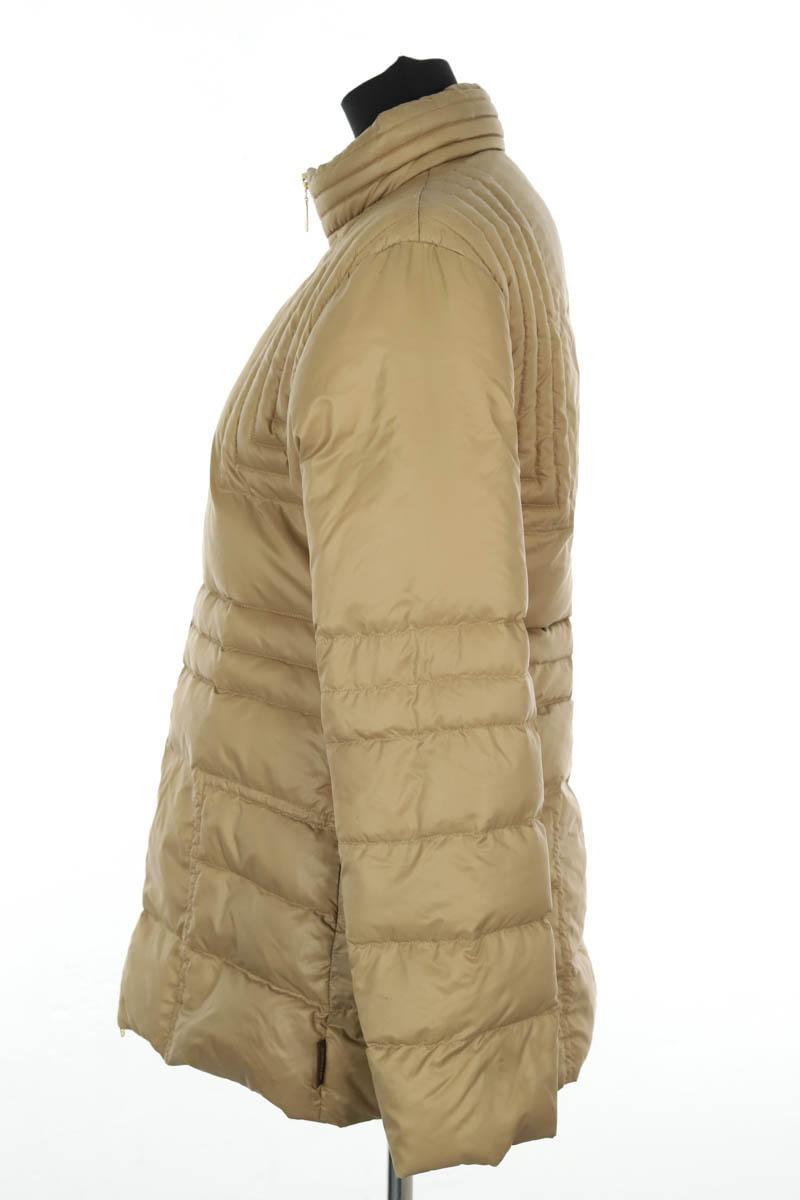 Lightweight quilted padded jacket with high neck MONCLER - Seconde Main Brown