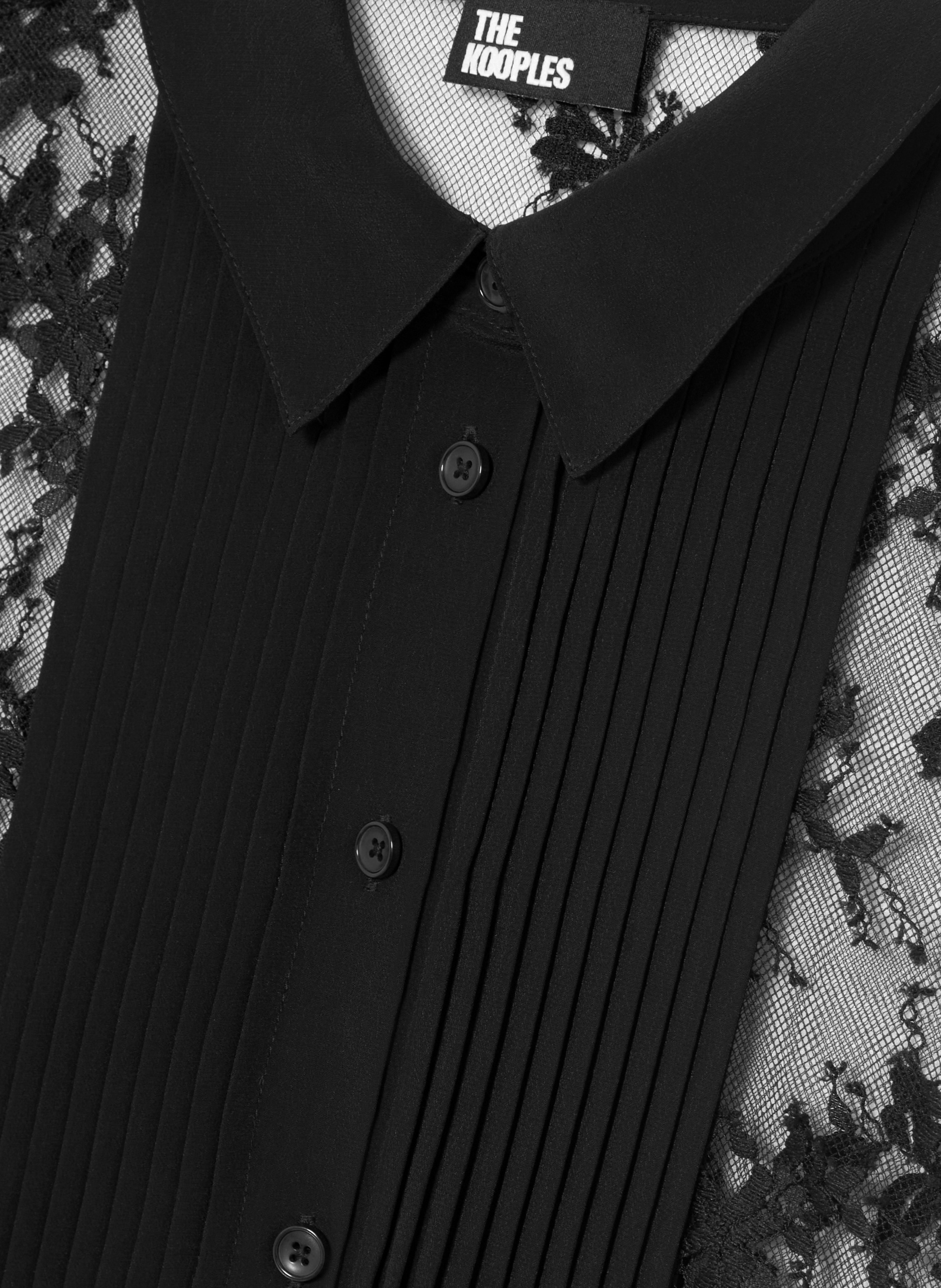 Lace shirt THE KOOPLES Black