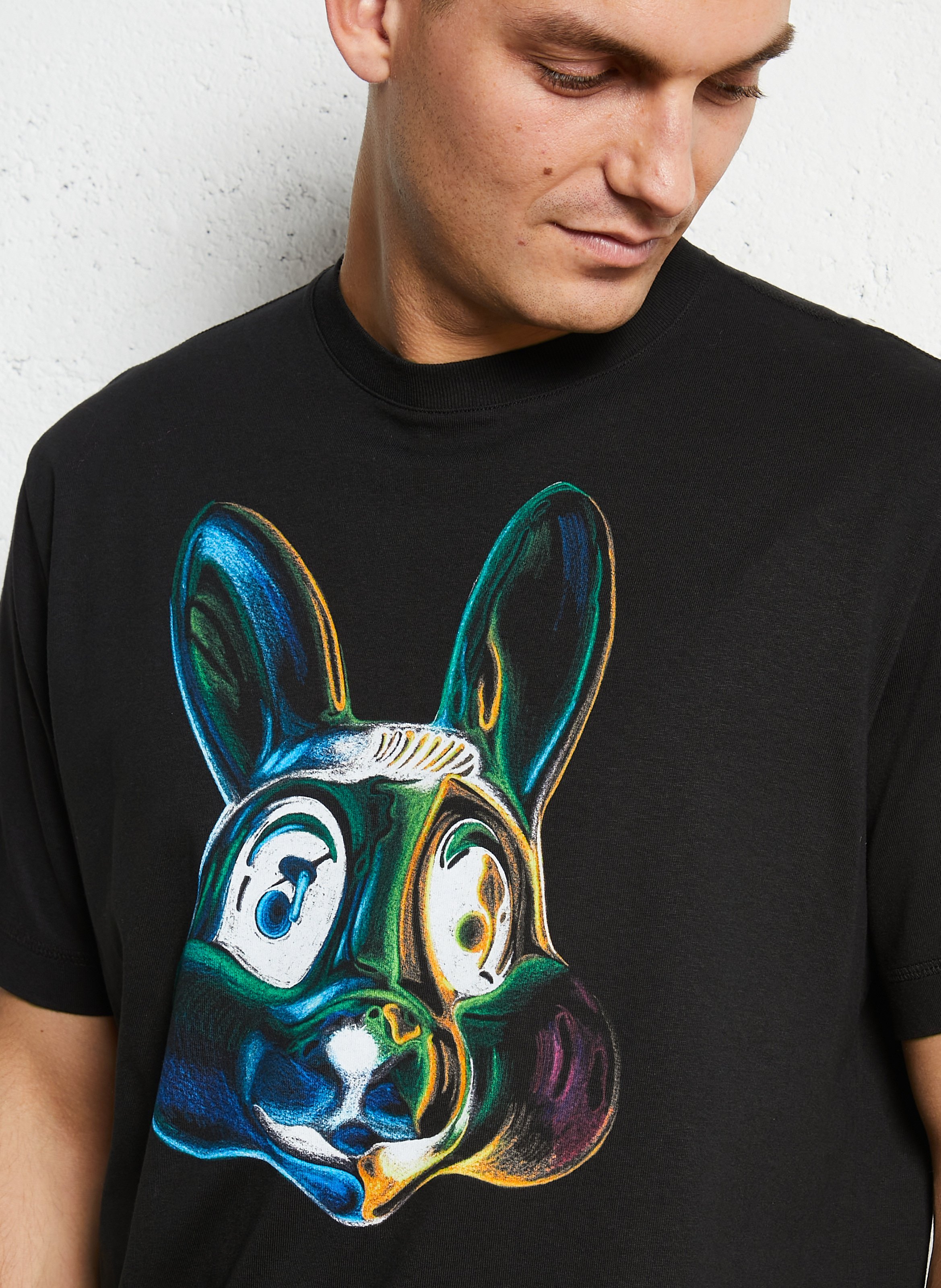 Round-neck organic cotton T-shirt PAUL SMITH Black