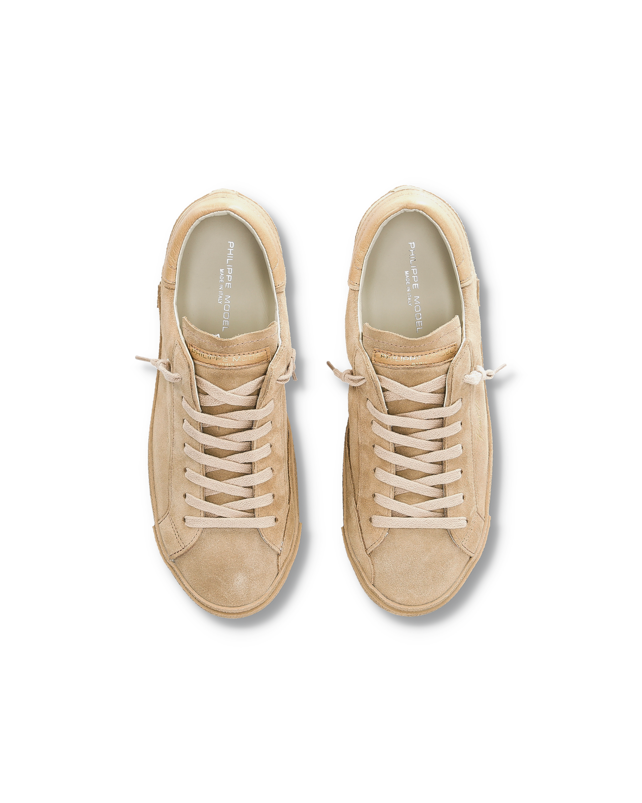 Tennis sneakers. PHILIPPE MODEL Beige