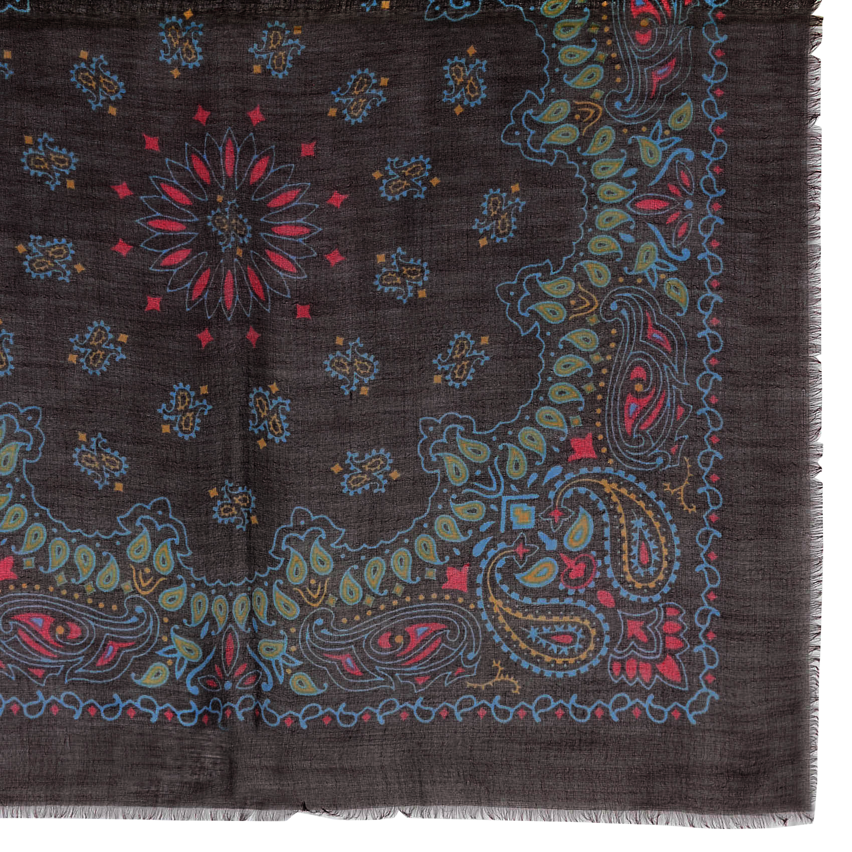 Foulard en laine  SUD EXPRESS Noir