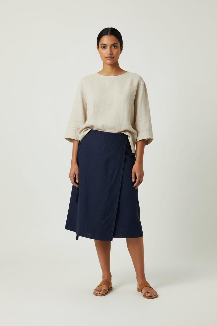 Short & midi skirt COMPTOIR DES COTONNIERS - Seconde main Blue