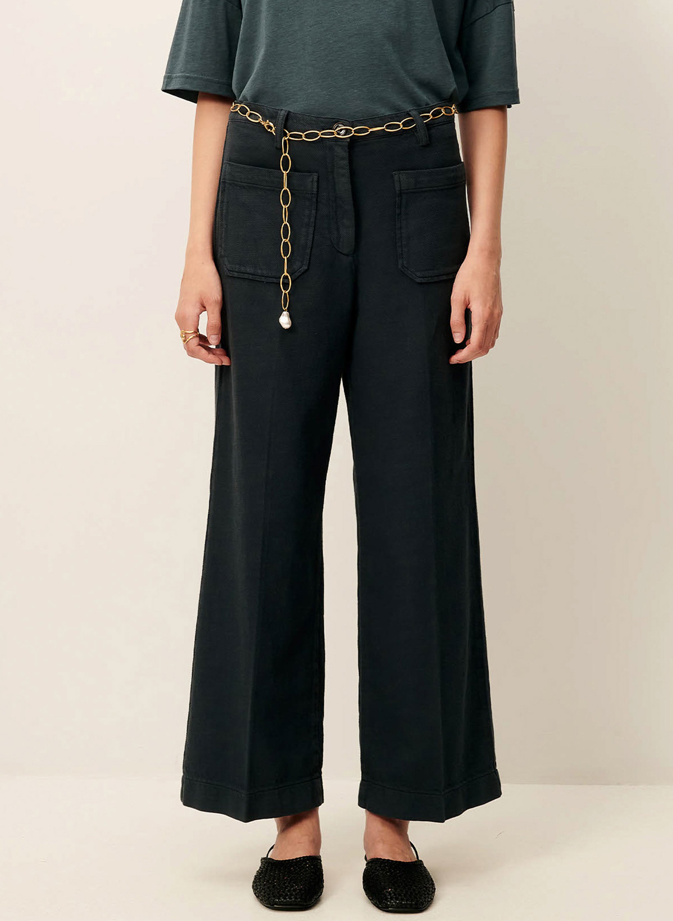 Oversize-T-Shirt mit Rundhalsausschnitt SESSUN