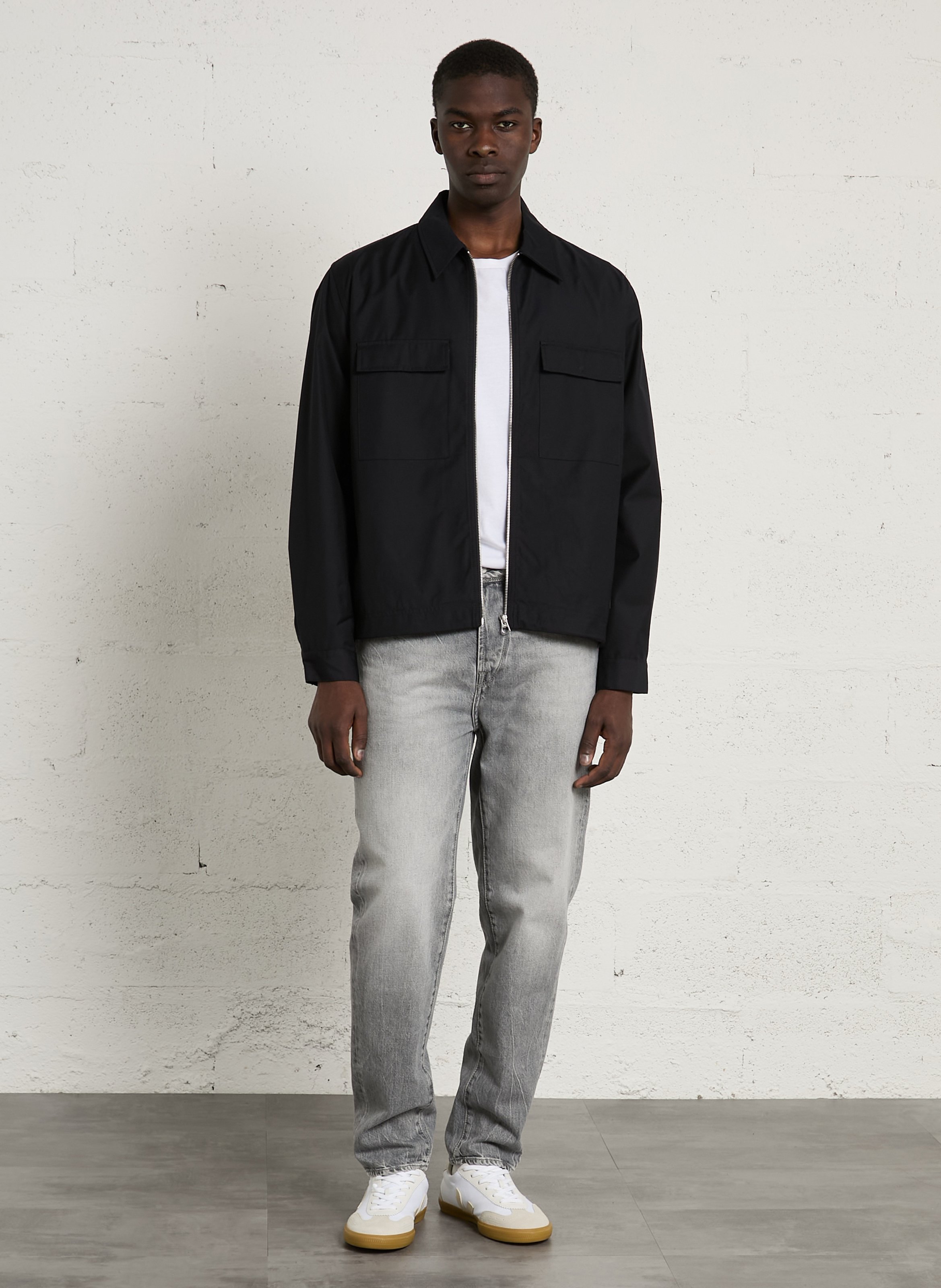 Veste col classique  LE TEMPS DES CERISES Bleu