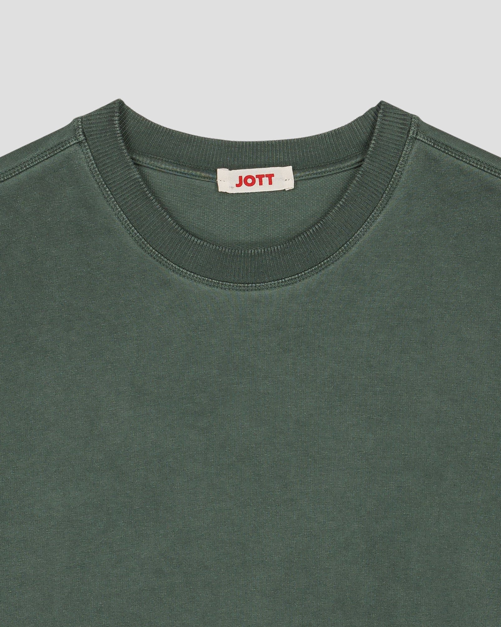 Round neck sweatshirt JOTT Green