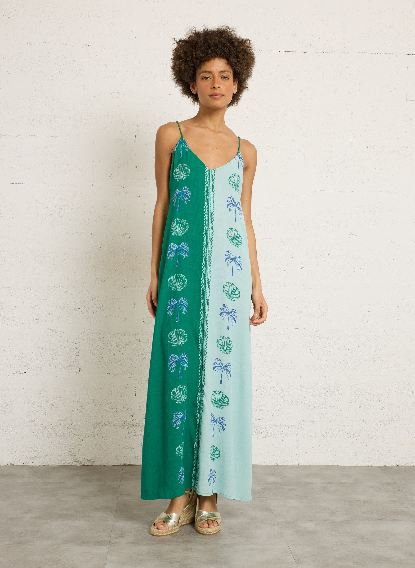 Atlas - Oversize-Pullover mit V-Ausschnitt BILLABONG Grun