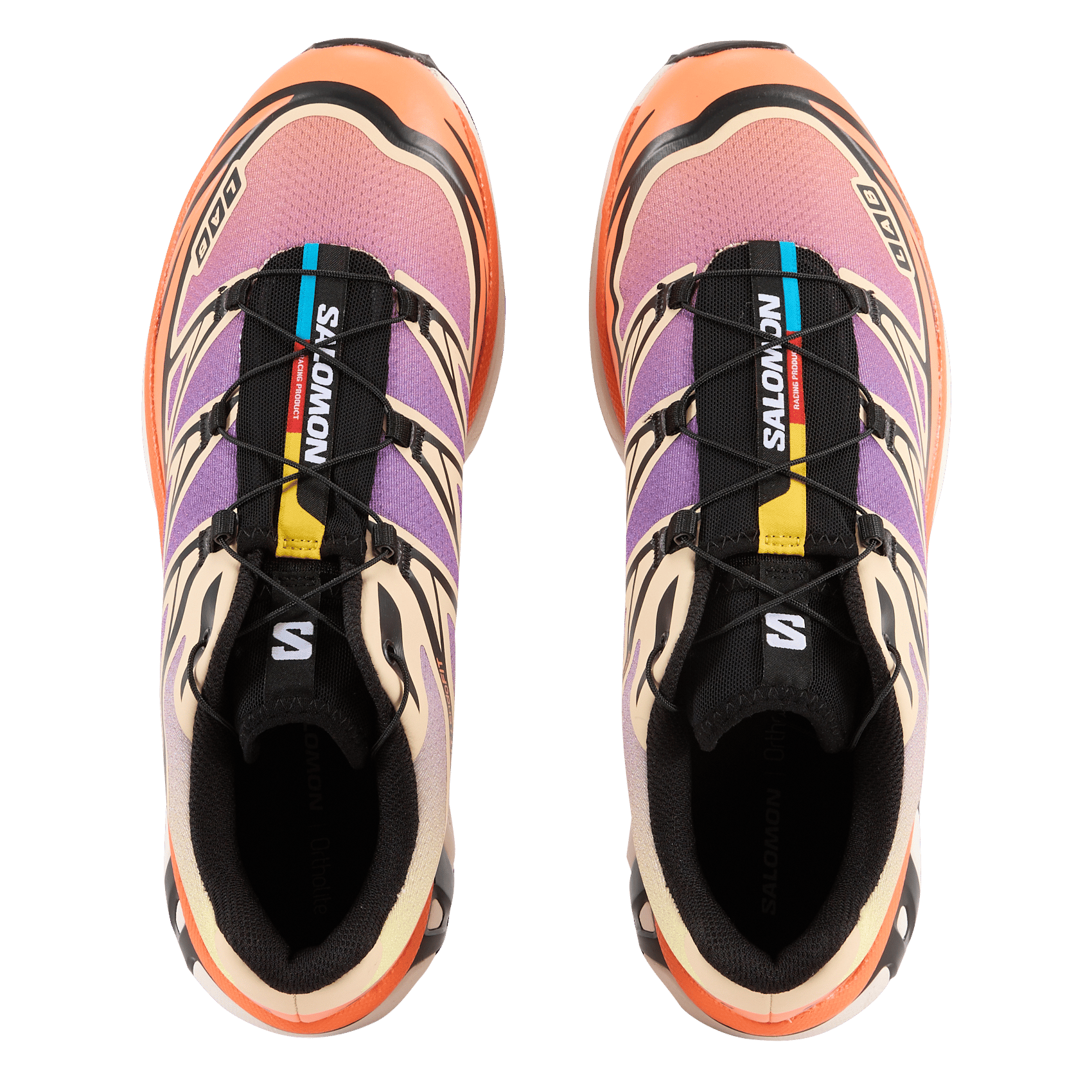 Canvas low-top sneakers SALOMON Black