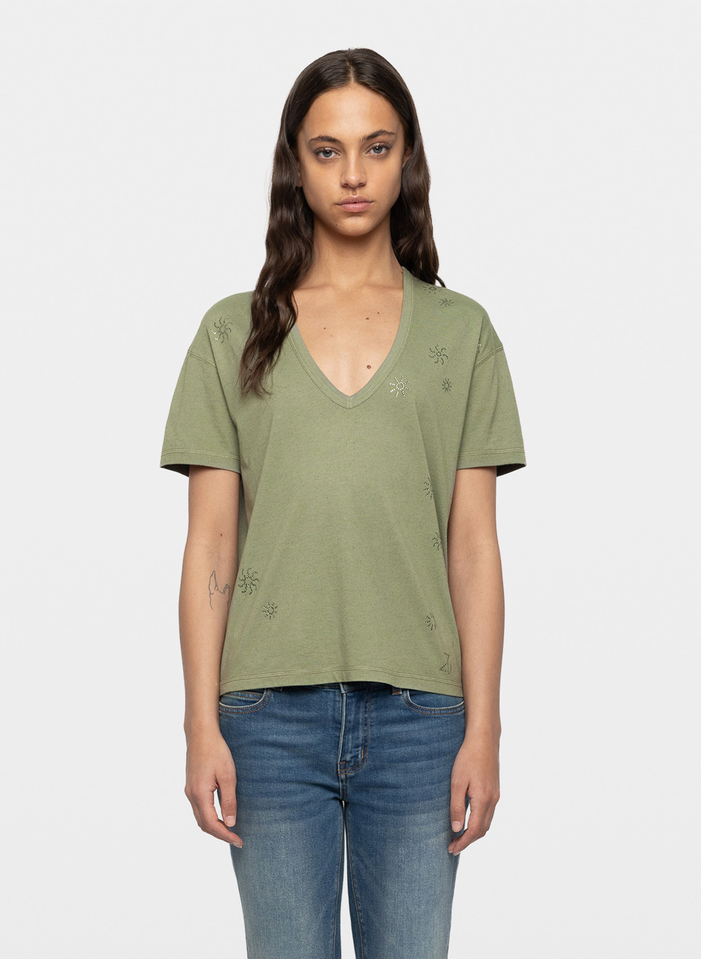 Tee-shirt col V  ZADIG&VOLTAIRE