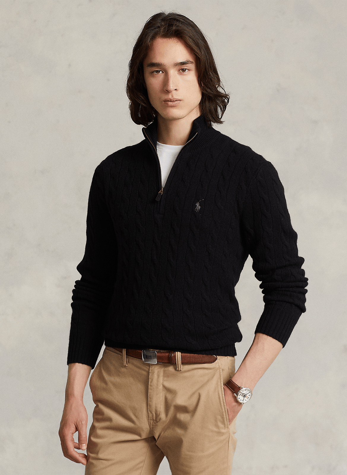 High-neck wool sweater POLO RALPH LAUREN