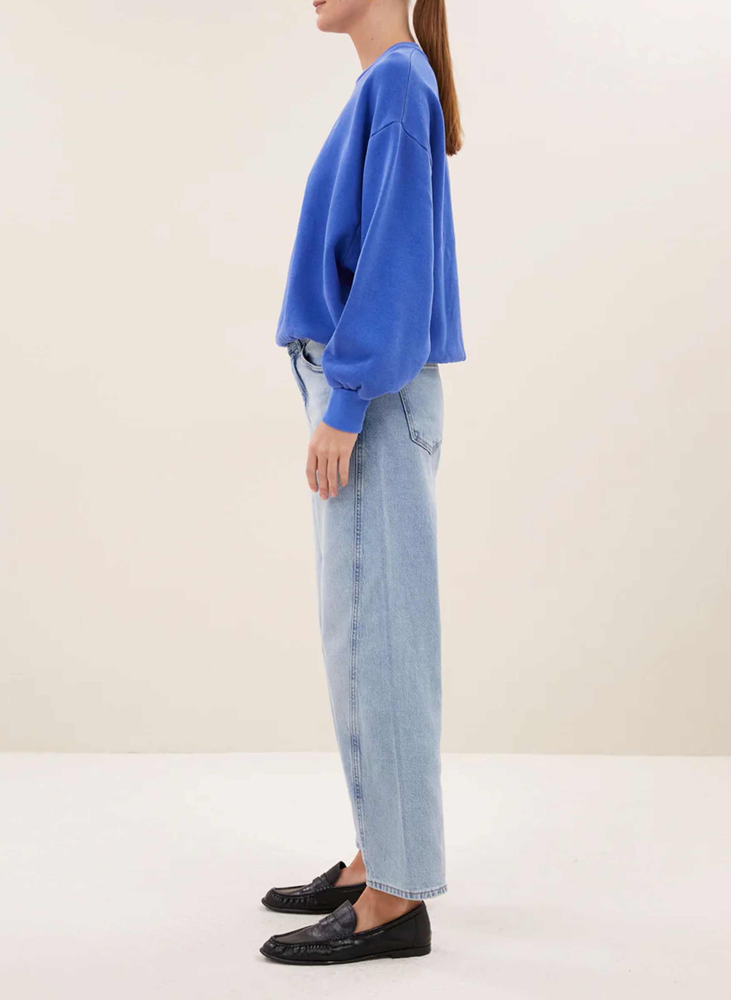 Jeansrock aus Baumwollmischung BY BAR Blau