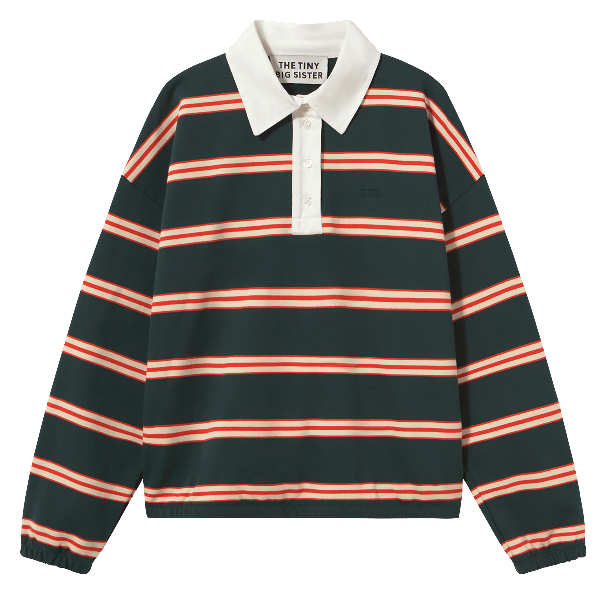 Striped polo shirt THE TINY BIG SISTER Blue