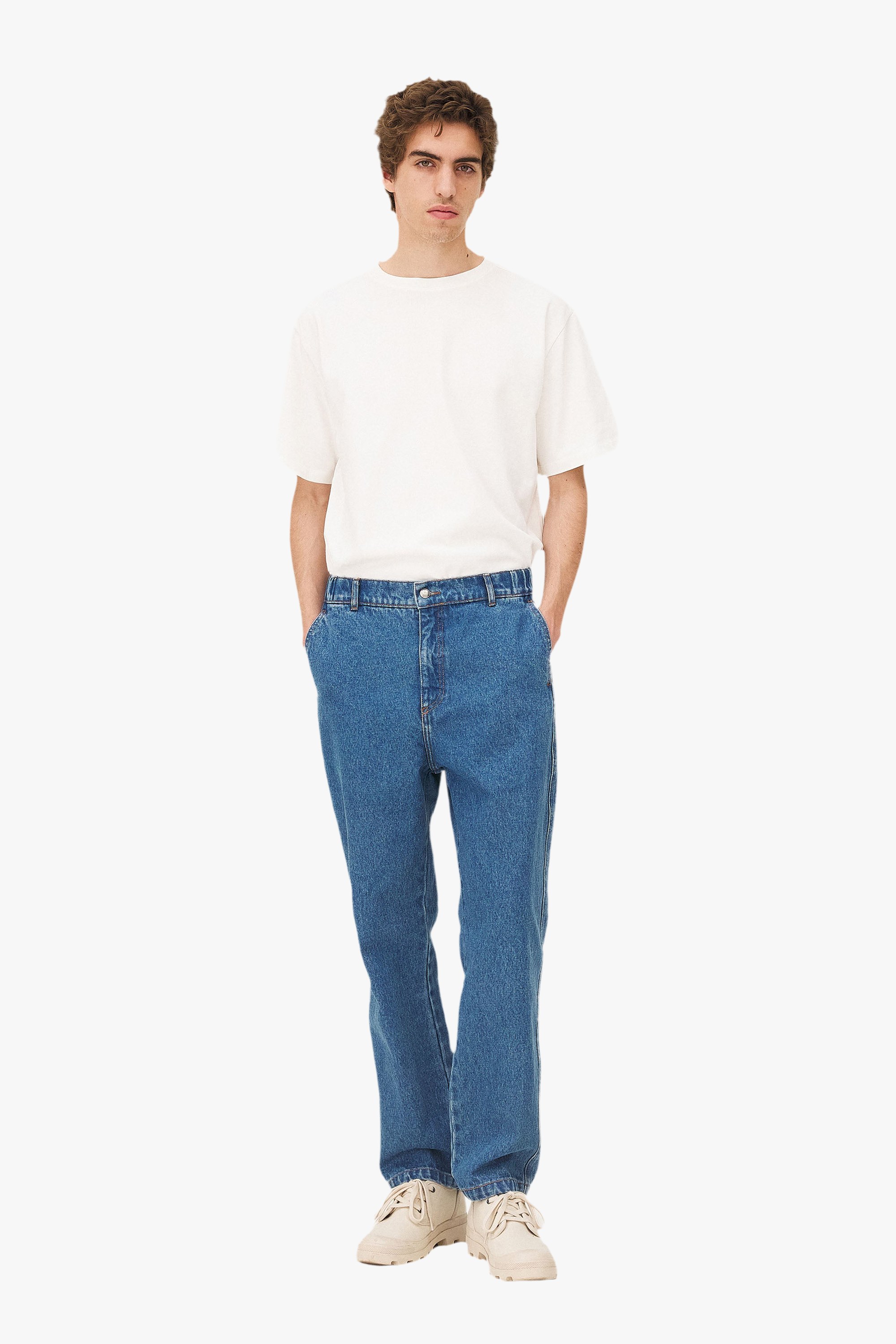 Wide leg calder jeans Noyoco Blue