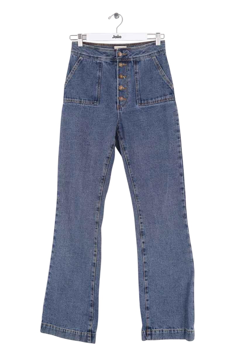 Straight jeans SEZANE - Seconde main Blue