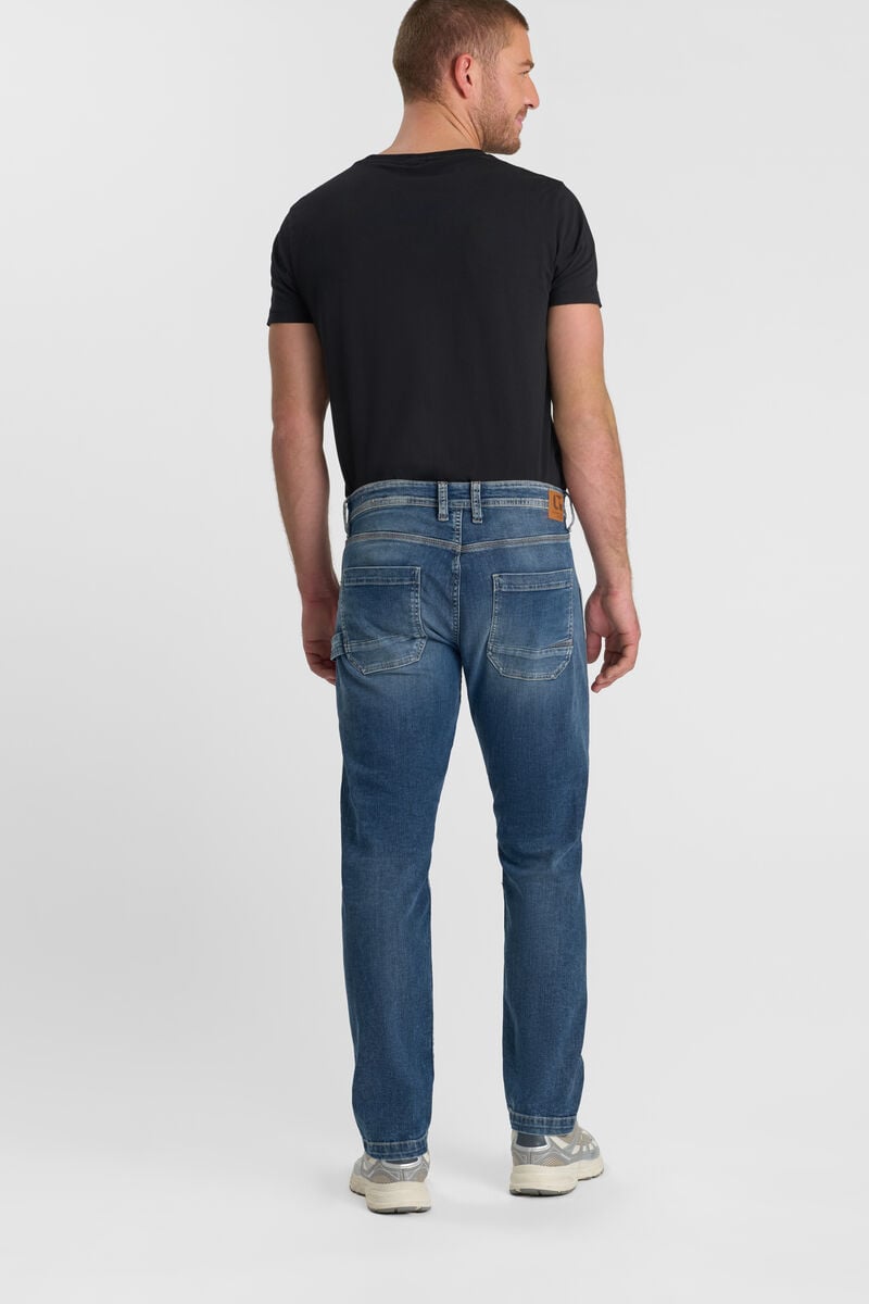 Loose jeans, wide loose fit, length 34 LE TEMPS DES CERISES Blue