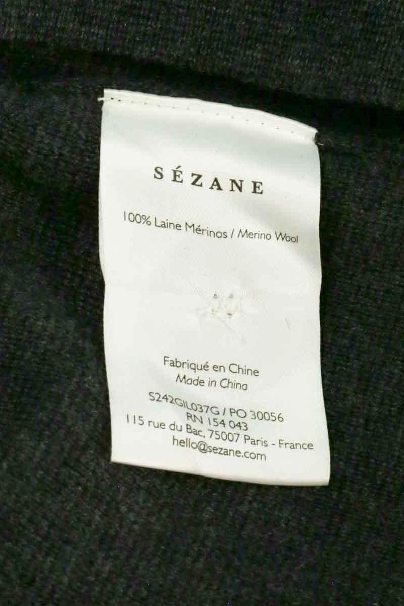 Cardigan SEZANE - Seconde main Gris