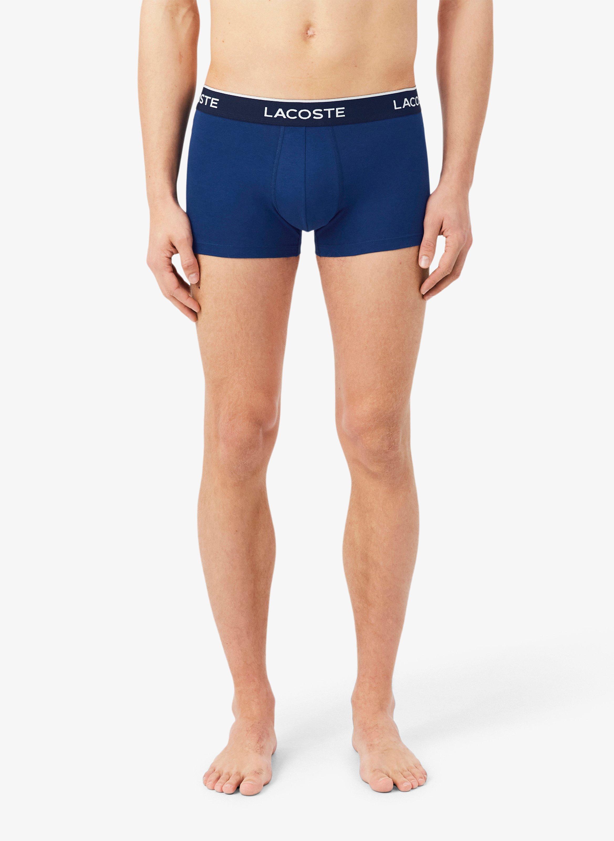 Pack of 3 cotton-blend trunks LACOSTE Multicolored