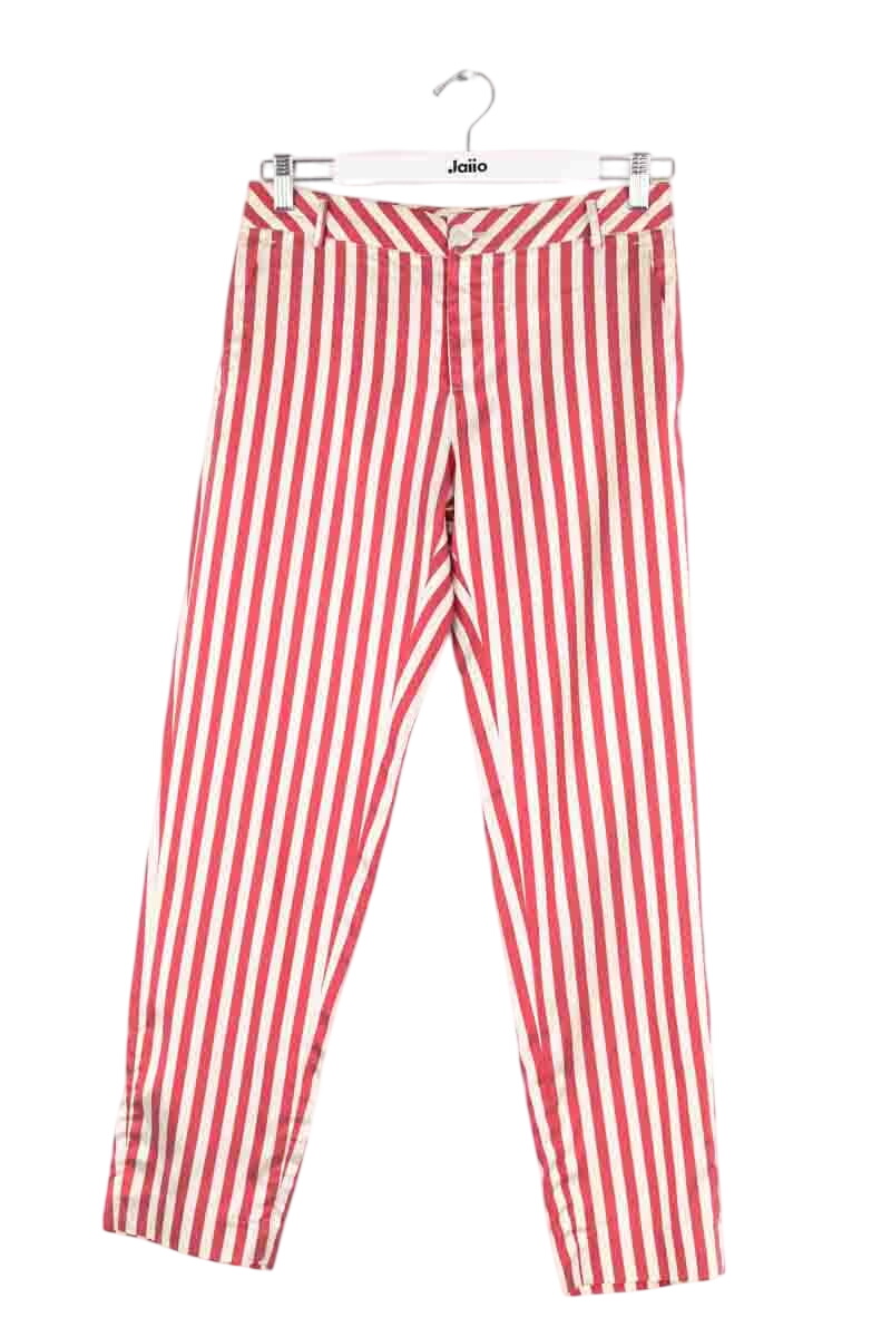 Straight-leg pants CHLOE STORA - SECONDE MAIN Red