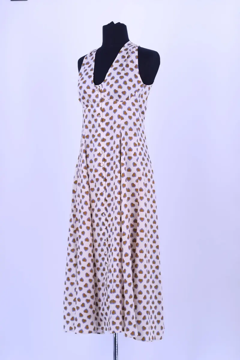 Robe TARA JARMON - Seconde Main Beige