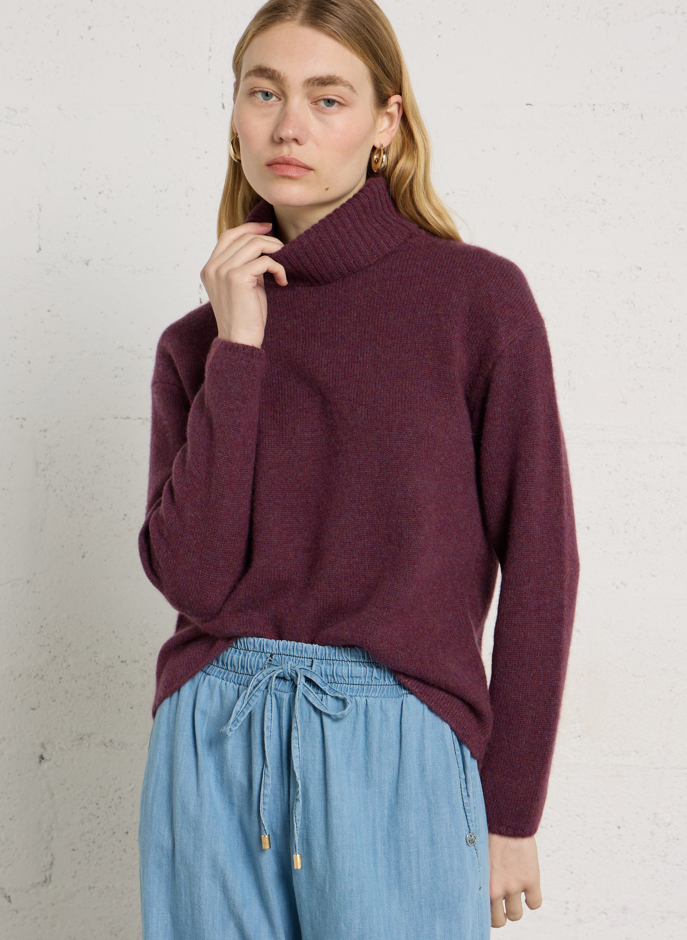 Pull droit en cachemire  MAISON 123