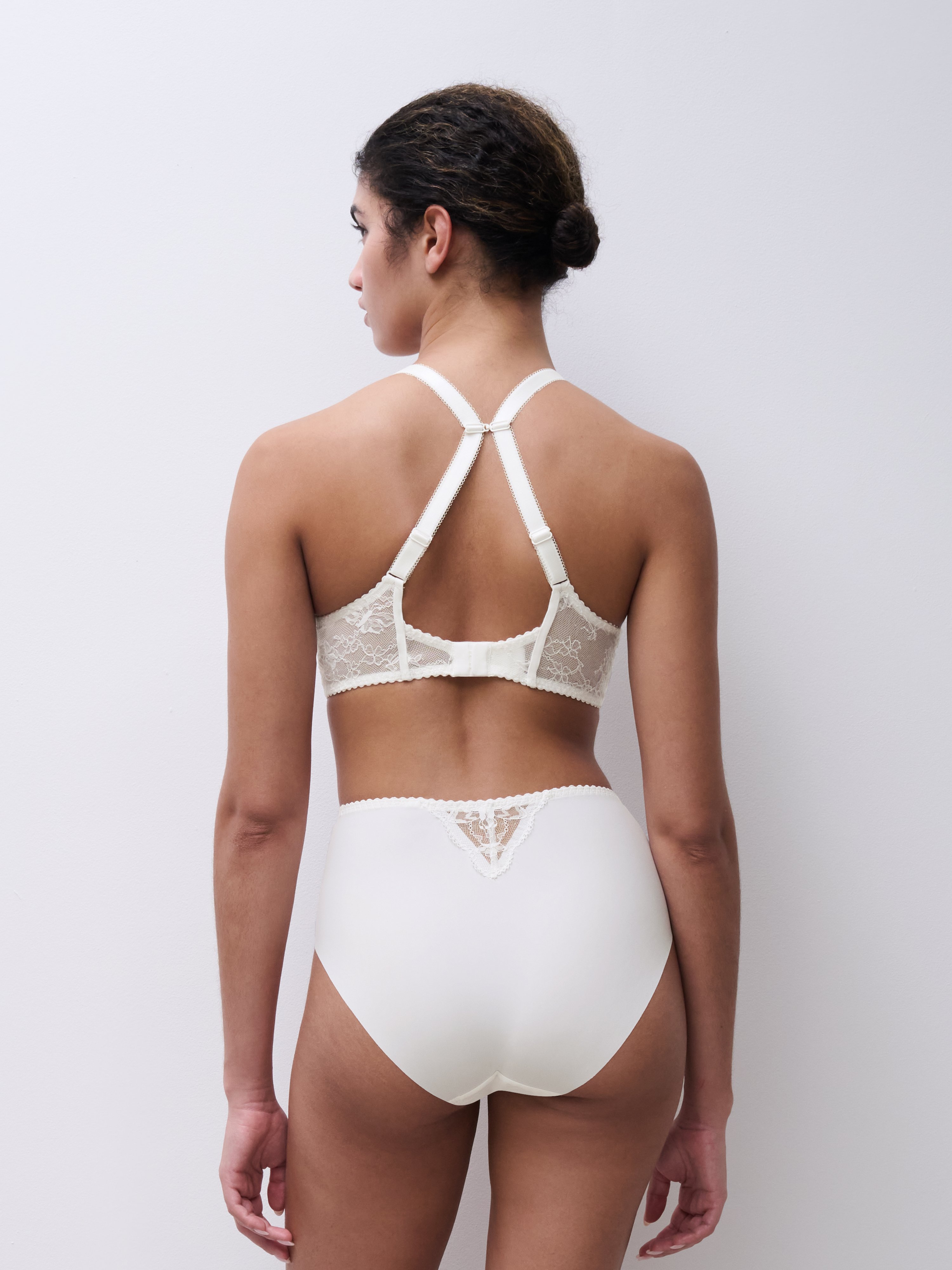 Plunge cup bra CHANTELLE PULP White