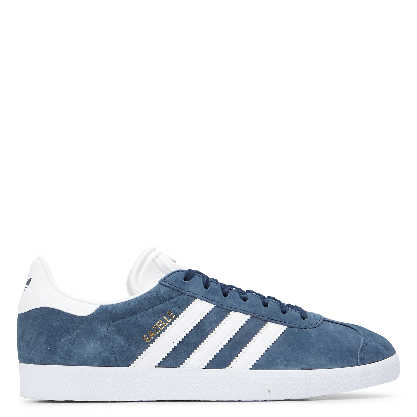 Gazelle en cuir ADIDAS Bleu