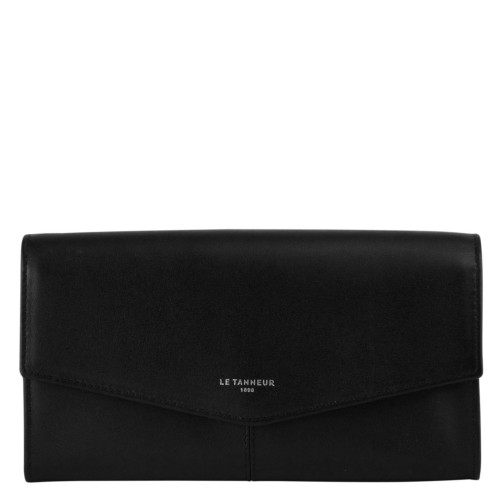 Compagnon en cuir lisse LE TANNEUR Noir