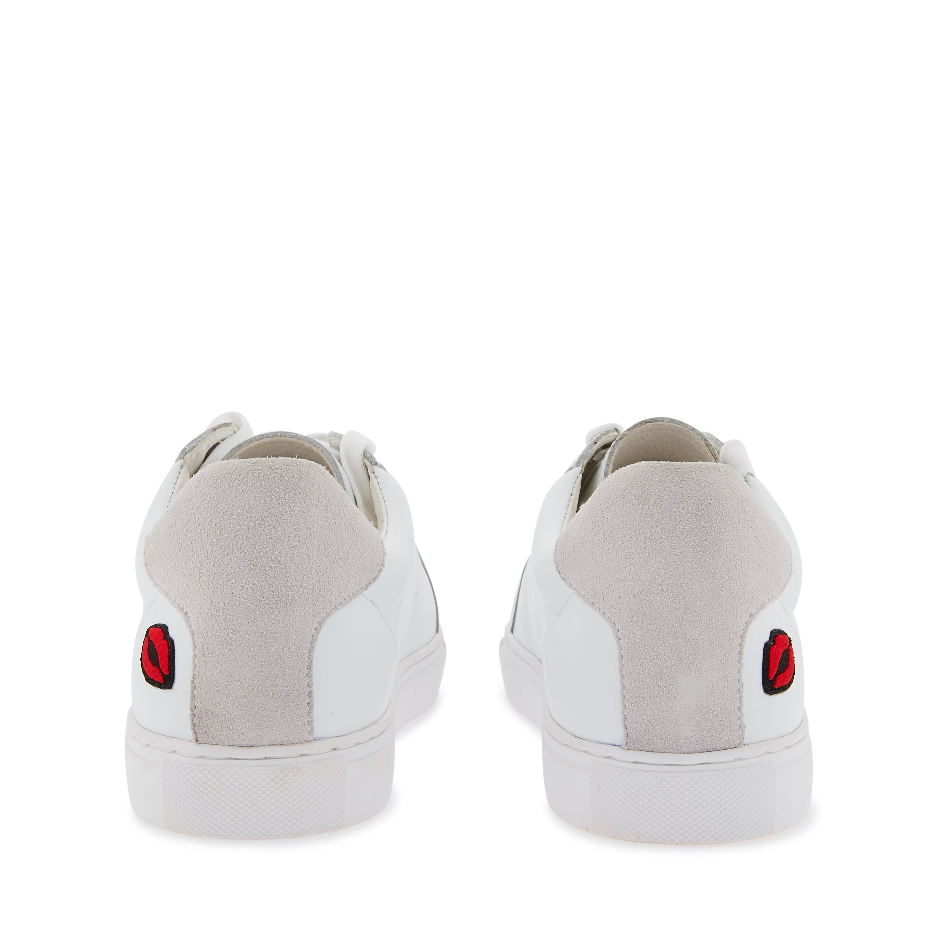 Leather sneakers BONS BAISERS PARIS White