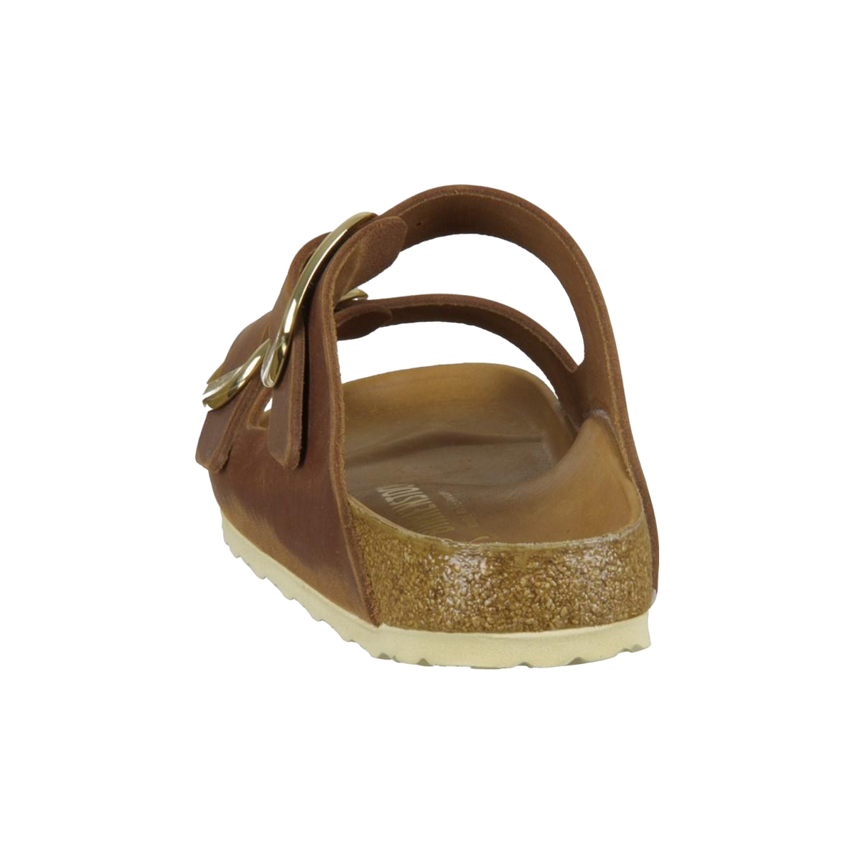 Faux leather sandals BIRKENSTOCK Brown