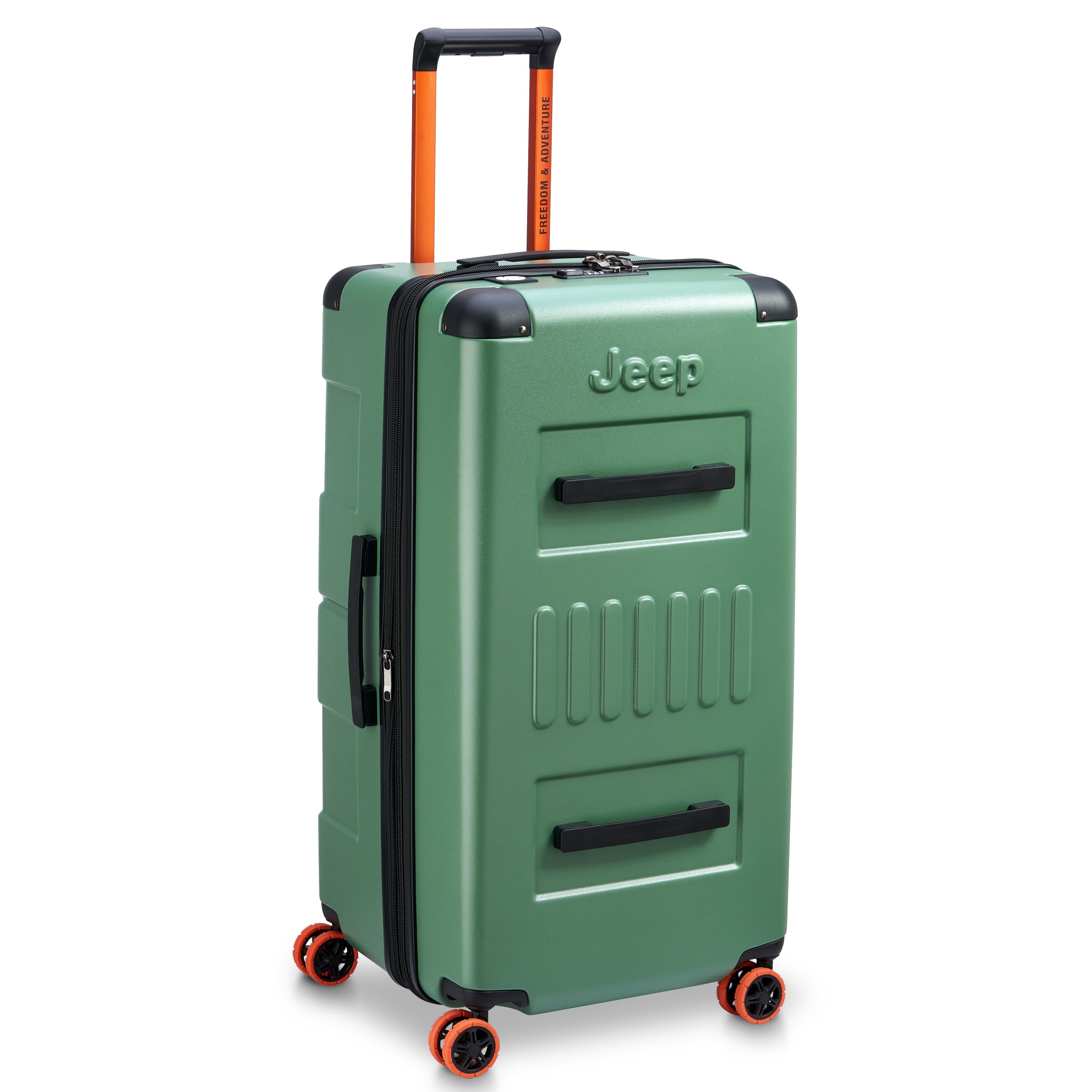 Rigid hold suitcase DELSEY PARIS Green