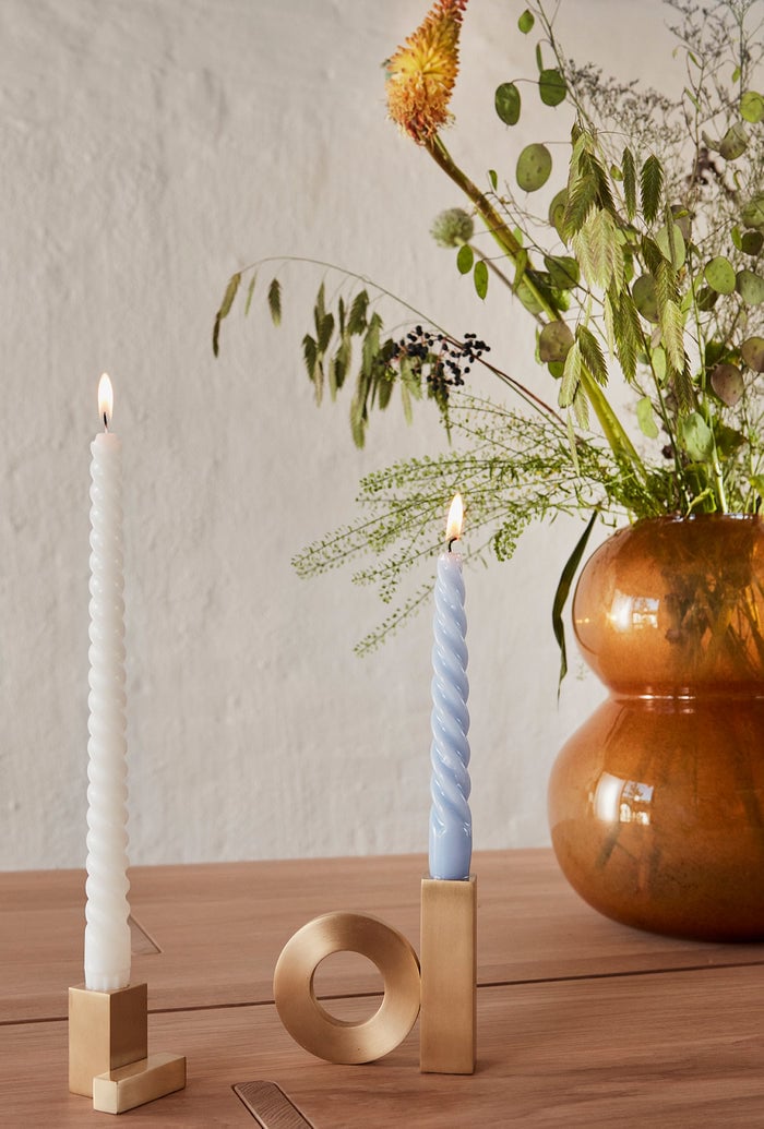 Brass candle holder OYOY LIVING DESIGN Golden