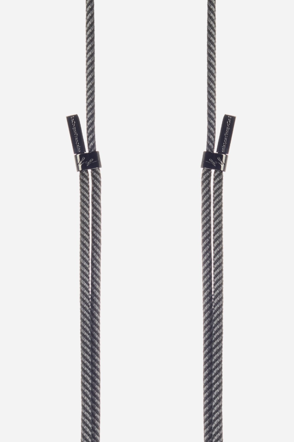 Cordon de téléphone en coton LA COQUE FRANCAISE Argent