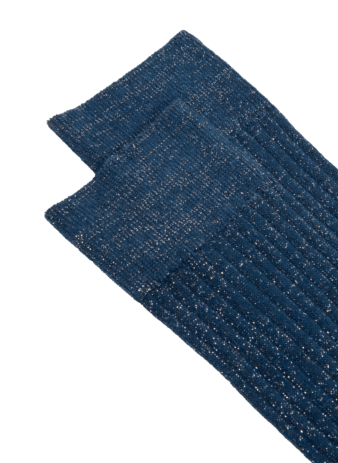 Hoge glinsterende sokken | Blauw ANT45 Dames