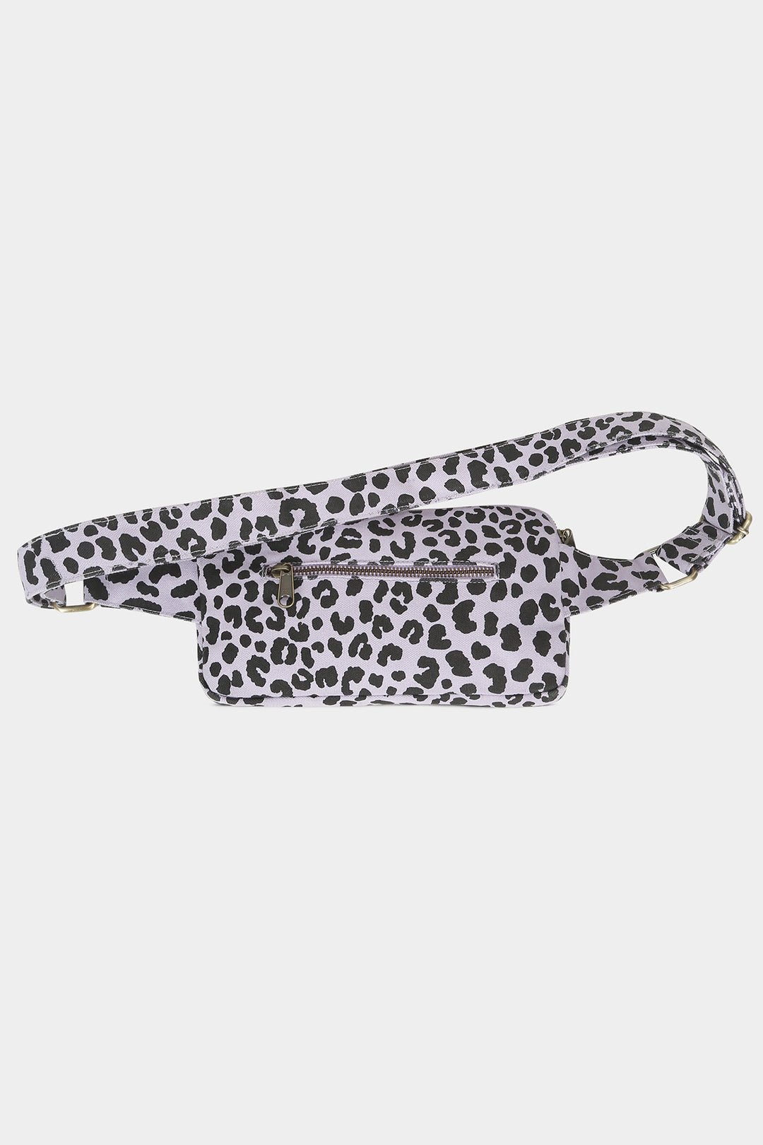 Cotton waist bag HINDBAG Purple