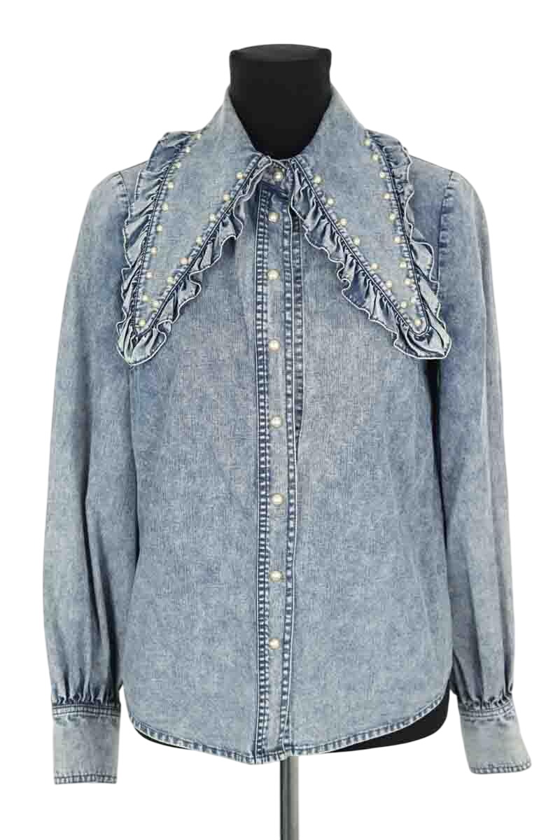 Cotton blouse Manoush - Seconde Main Blue