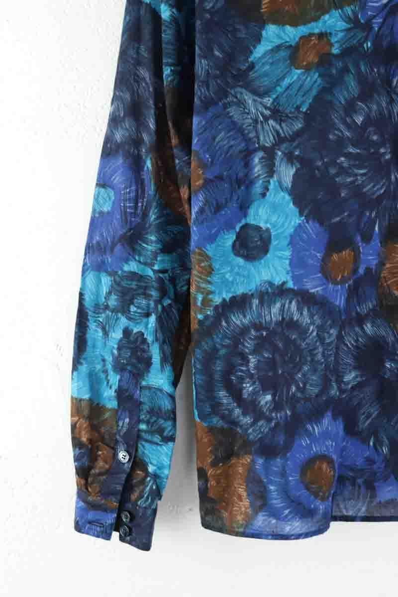 Cotton shirt KENZO - SECONDE MAIN Blue