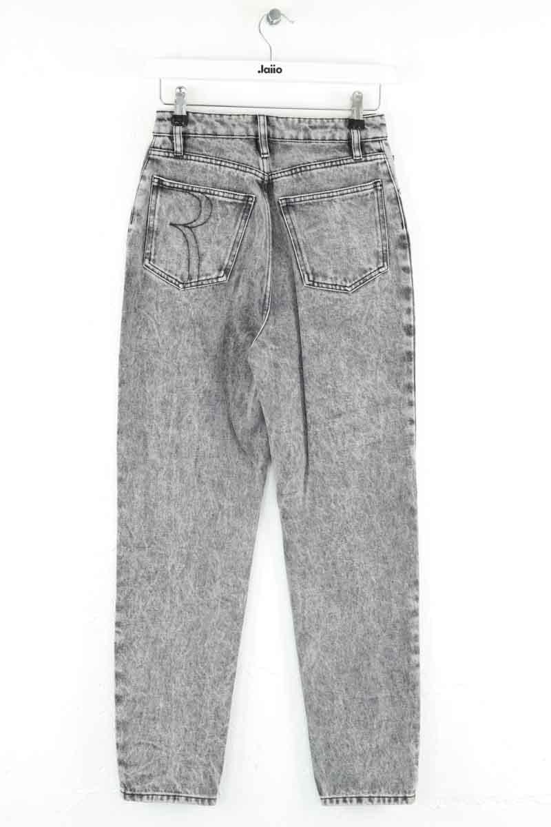 Cotton skinny jeans ROUJE - Seconde Main Grey