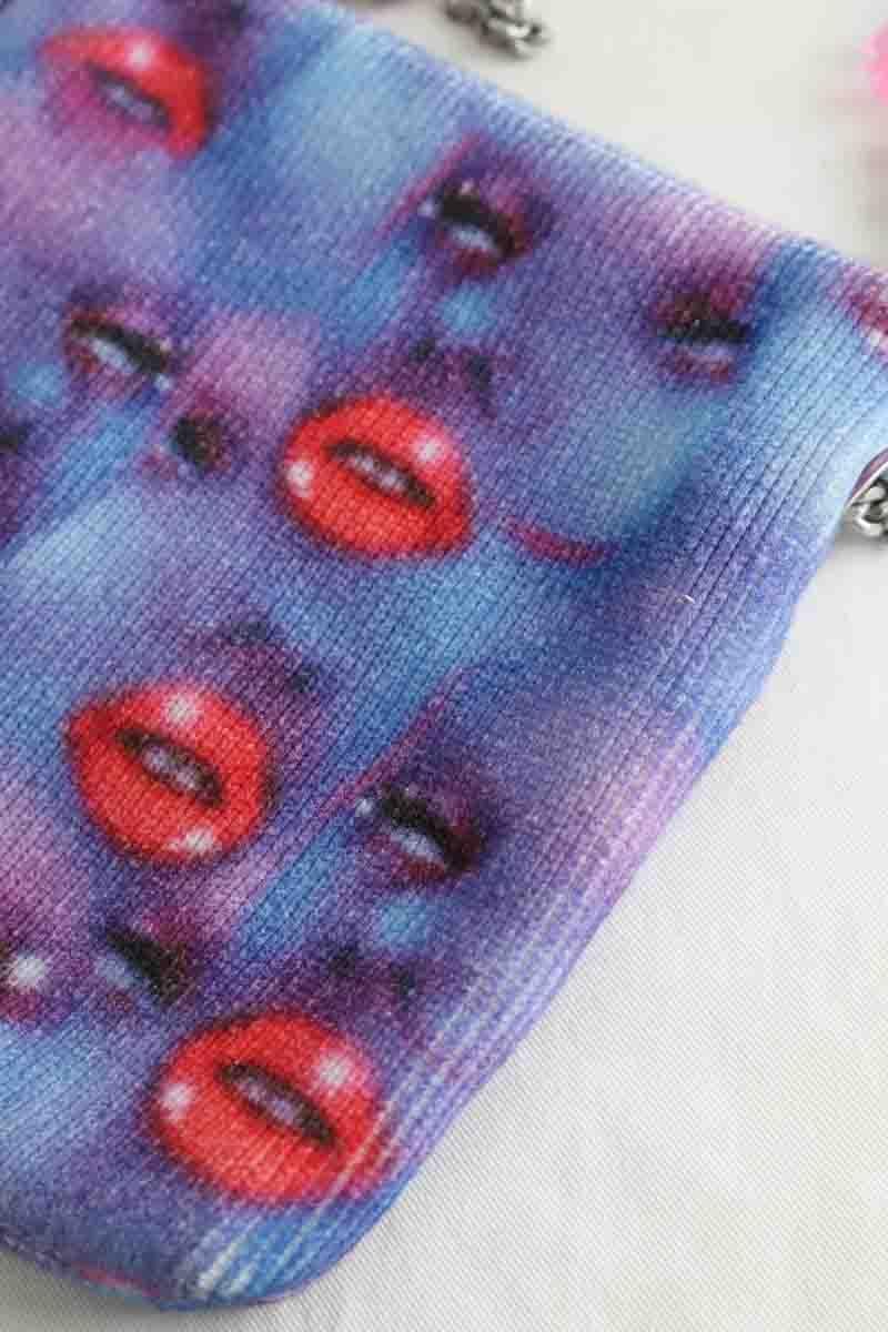 Mini sac en coton MARC JACOBS - Seconde Main Bleu